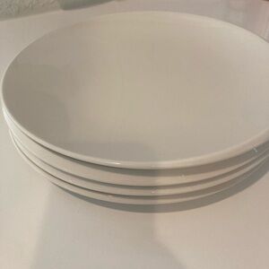 NWT Villeroy and Boch New Moon Fine Porcelain Salad Dinner Plates - Set 4
